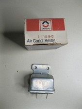 Delco 15-843 Air Conditioning Blower Motor Relay For Gm 1962-1977 New Old Stock Delco 15-843 Air Conditioning Blower Motor Relay For Gm 1962-1977 New Old Stock