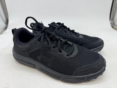 Under Armour Charged Assert 10 Sneaker Men's Black Lace-Up Athletic Shoes - 11.5