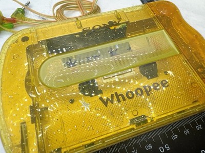Sony Walkman WM-3500SP Whoopee Gold Skeleton Portable Cassette