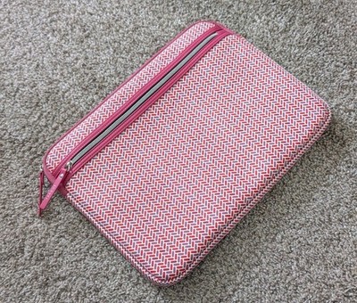 Targus Arts Edition 13-14'' Laptop Sleeve Case Pink Preppy Scratch Resistant Used