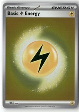 BASIC LIGHTNING ENERGY 004 MEGA EVOLUTION ENERGIES POKEMON REVERSE HOLO NM