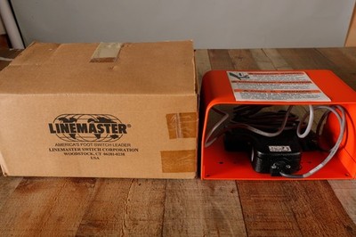 LINEMASTER foot clipper 642-S FootSwitch,Black,CastIron, with guard and cord