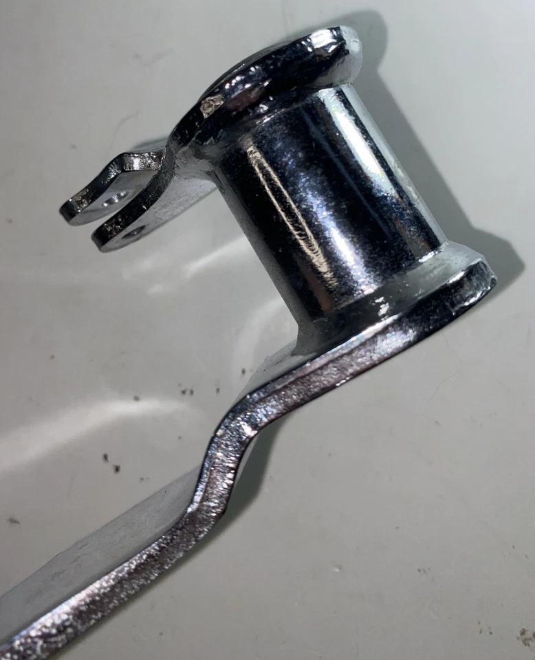 Harley-Davidson 2013 Street Glide cromo aluminio palanca freno trasero pedal Foto 3 de 4