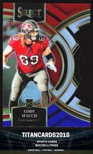 2023 Panini Select #133 Cody Mauch Tri-Color Die Cut Rookie Tampa Bay Buccs