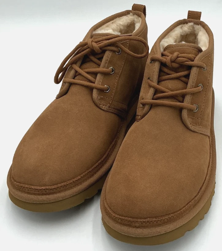 UGG men’s suede/leather brown Oxford lace up SN3269 size USA 10 UGG Shoes Suede Oxford Comfort Sheepskin Lined Chaucer 3269  main image 4