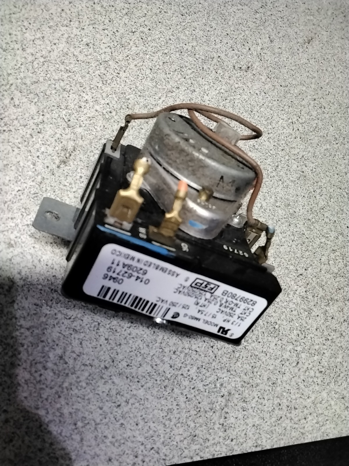 Whirlpool Dryer Timer Replacement Part 8299780b-image