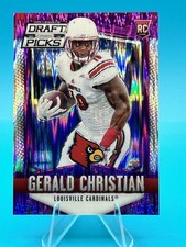 2015 Prizm Collegiate Draft Picks Purple Flash /99 Gerald Christian Rookie RC