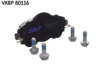 SKF Bremsbelagsatz, Scheibenbremse Vkbp 80116 FüR CitroËN