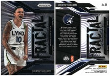 2025 Panini Prizm WNBA #6 Courtney Williams Fractal