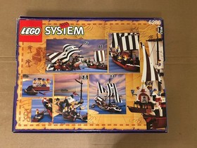 LEGO Pirates: Skull's Eye Schooner (6286)- Brand New In Factory Sealed Box