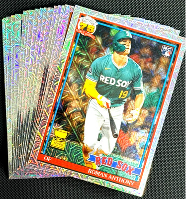 2026 Topps Series 1 - 1991 Topps Chrome MOJO REFRACTOR Insert - Pick your Cards