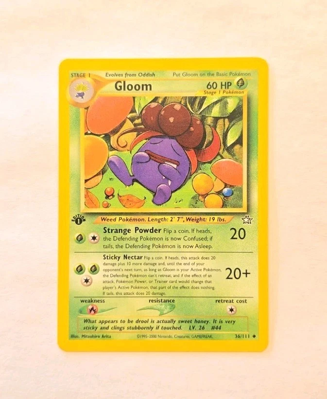 Gloom Pokémon TCG Cards for sale | eBay