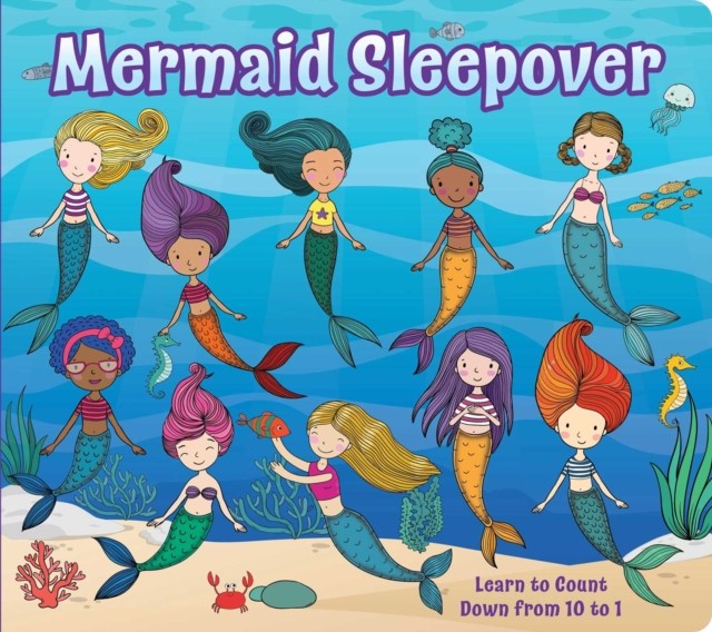 Mermaid Sleepover by 7 Cats Press (Board book)