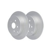 2X Bremsscheibe ATE 24.0109-0711.1 Passend FüR Toyota