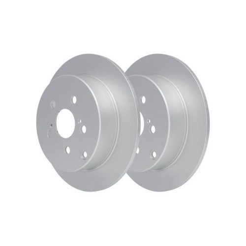 2X Bremsscheibe ATE 24.0109-0711.1 Passend FüR Toyota-image