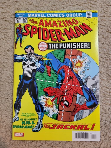 Amazing Spider-Man #129 NM 1st Punisher Facsimile