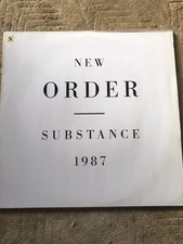 2 LPs Vinyl Schallplatten New Order - Substan...