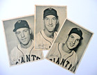 1949 NEW YORK GIANTS BASEBALL PLAYER "PICTURE PACK" PHOTOS – 6-PIECE LOT! — photo 1
