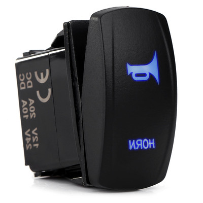 12V-24V 3-Pin Horn On Off Rocker Toggle Switch For Caravan RV Boat Marine SU2