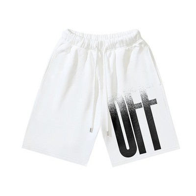 Off white Mens shorts pants cotton S-M-L-XL