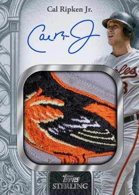 2025 Topps Sterling Splendor  CAL RIPKEN JR.  JUMBO PATCH ORIOLES DIGITAL CARD