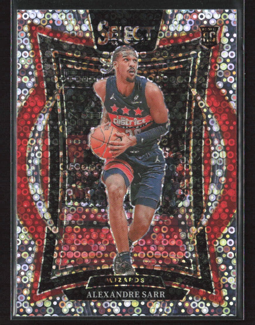 Alexandre Sarr 2024-25 Panini Select #73 Disco Prizm Washington Wizards
