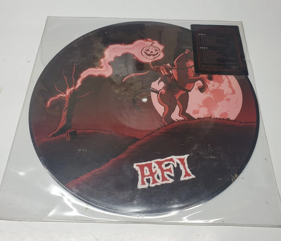 AFI an Essential Retrospective of AFI's Nitro Years Picture Disc Vinyl LP RARE Foto 2 de 3