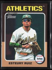 2024 Topps Heritage #300 Esteury Ruiz Chrome #/999