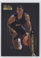 2022-23 Wild Card Matte Draft Black Jabari Smith Jr II #MB-28 Rookie RC 10cj. rookie card picture