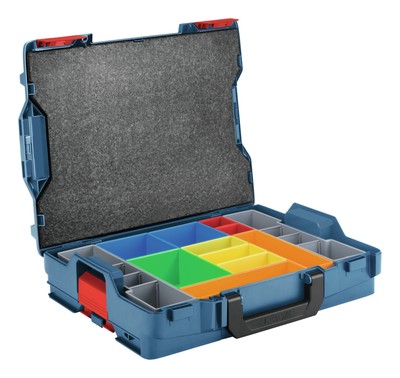 Bosch Professional Koffersystem L-BOXX 102 mit 12-teiligen Einsatzbox-Set