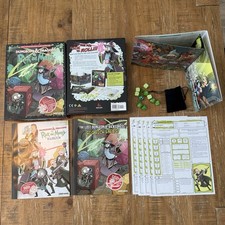 Dungeons & Dragons vs Rick and Morty Tabletop Board Game Complete Dice Replaced