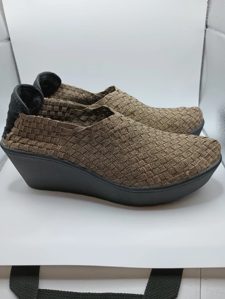 Zapato Steve Madden Betsi Estilo Boho Mujer Talla 7 Tejido Elástico Foto 3 de 4