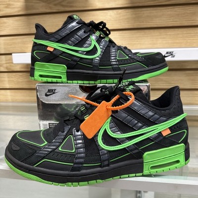 Size 13 - Nike Air Rubber Dunk x Off-White Low Green Strike (CU6015-001)