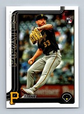 #615 2025 Topps BASE  Mike Burrows RC Pirates