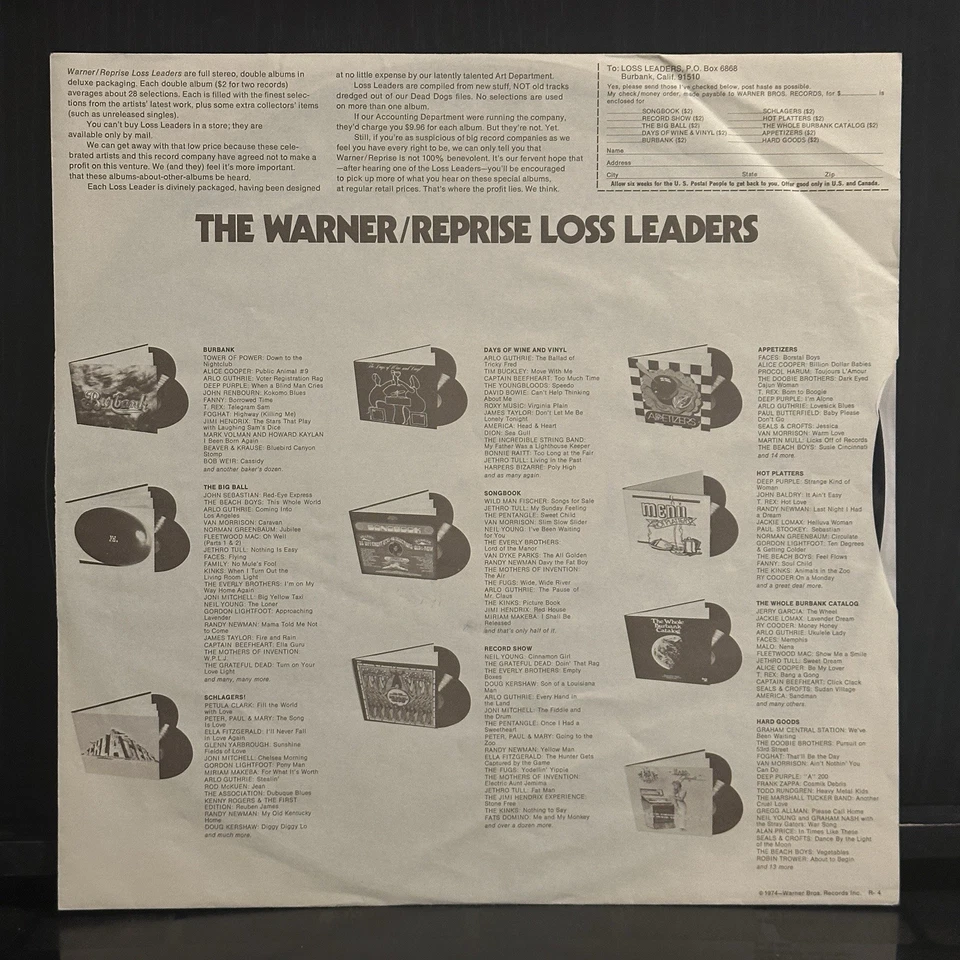 JAMES TAYLOR 1975 WB 1st Pressing EX Vinyl LP - How Sweet It Is - BS 2866 - Image 3 of 4