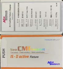 Dental lmplant Neo Biotech CMI IS-II Active Fixture Regular or Small