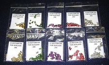 Bottom Lock Pin Refill Packs for Schlage Re-key Pin Kit. 25 Lock Pins Each Size