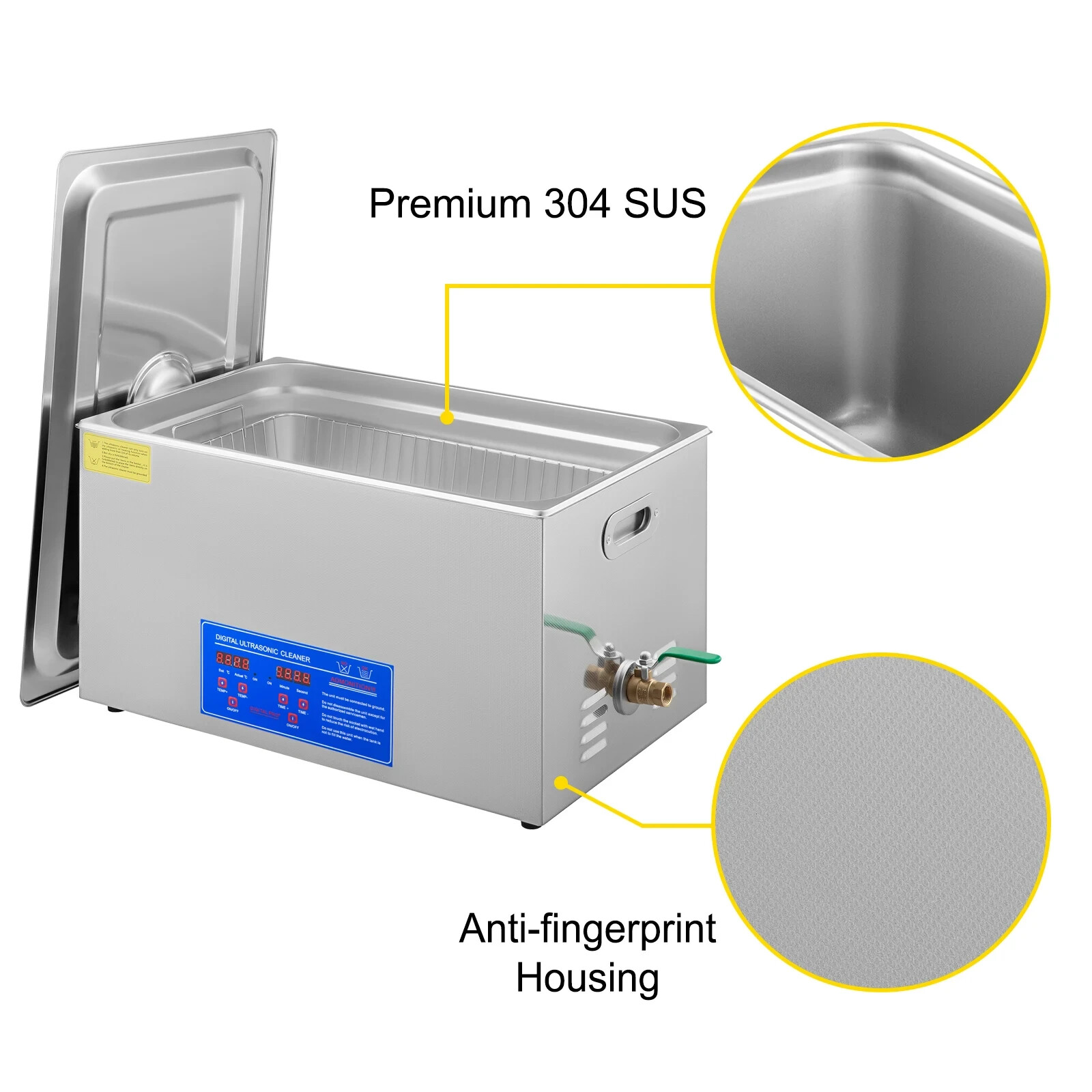Ultrasonic Cleaner Lave-Dishes Portable Washing Machine ultrasound home