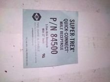 TPC WIRE  CABLE SUPER-TREX 84500 5POLE MALE REPLACEBLE WITH 12" LEADS