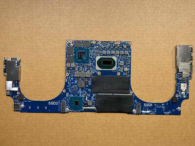 NEW Dell XPS 17 9700 Motherboard Intel i7-10750H nVidia GTX1650Ti 3YW42 5JJ5P