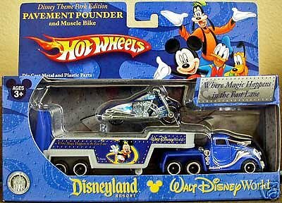 hot wheels disneyland