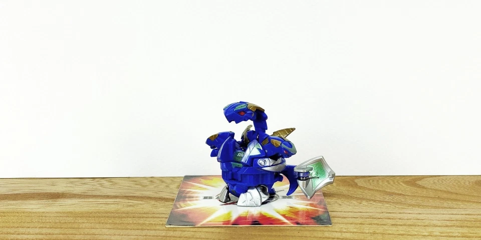 BAKUGAN "Spins" Aquos KNIGHT PERCIVAL 520G MG JP Exclusive Spin Master/Sega Toys - Image 4 of 4