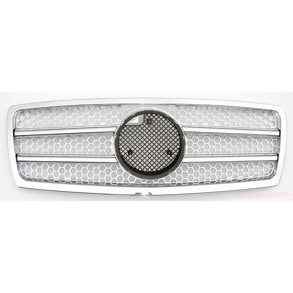 Front Grille For Mercedes Benz W140 Chrome A Style 1992-1999 S600 S500 S430 S320 Foto 2 de 4