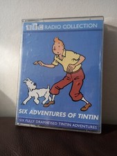 Six Adventures of Tintin Tin Tin BBC Radio Collection 2x Cassette Tape Audiobook