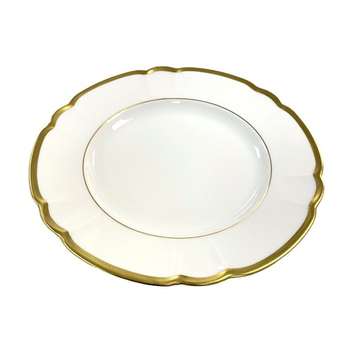 Plato De Pastel Rosenthal Asimmetria – Diseño Exclusivo En Oro Y Blanco (21 Cm) Segunda Mano