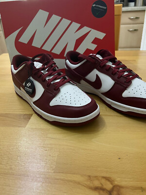 Nike Dunk Low Team Red,Gr.45 rot/Weiss,Neu
