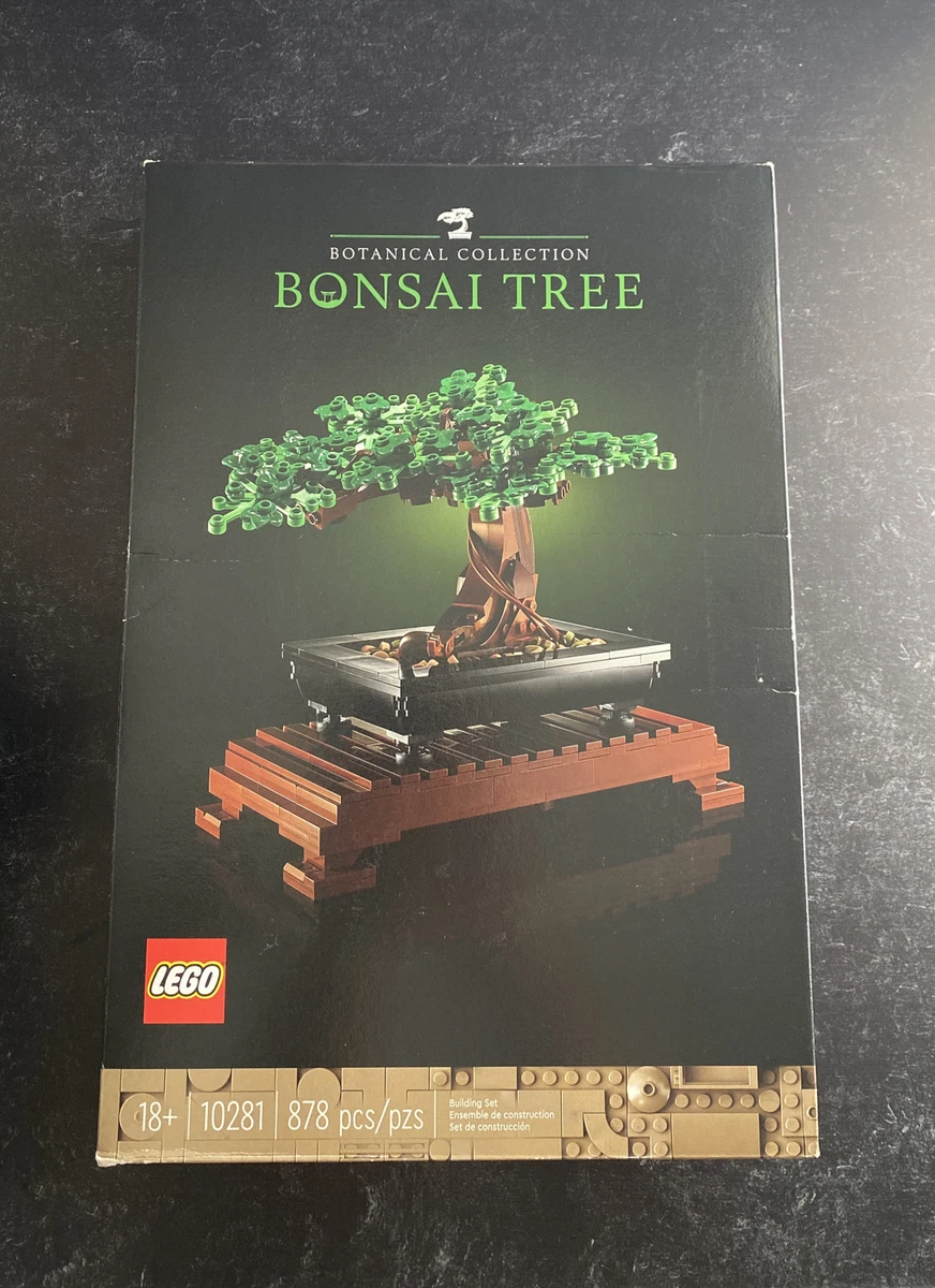 NEW* LEGO Bonsai Tree 10281 Building Kit (878 Pieces) Same Day Ship  673419340533