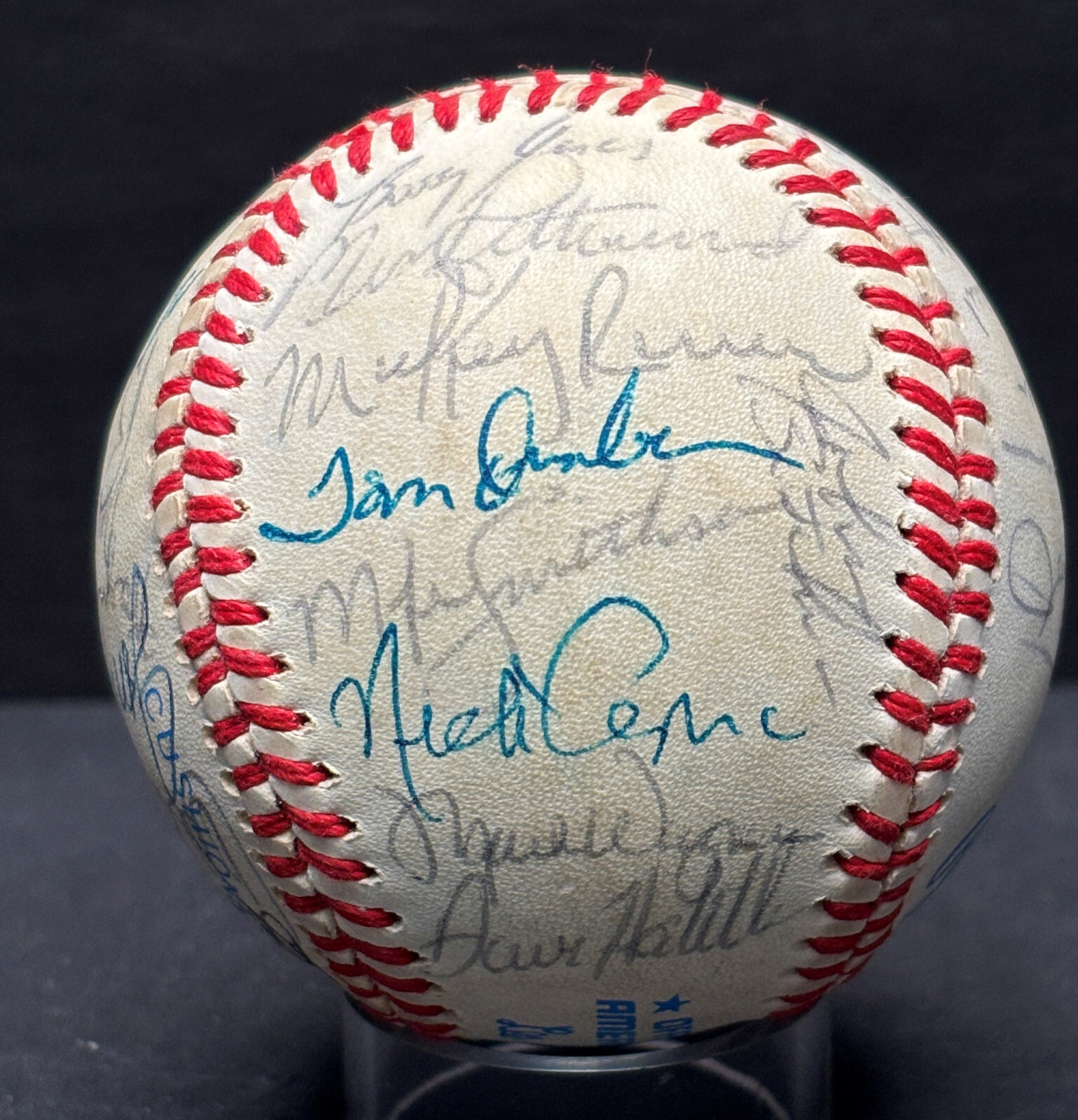 1983 Texas Rangers Team-Signed Baseball Autograph Auto PSA/DNA AP06619 view 4