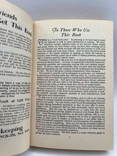 Good Housekeeping Book of Meals Tested Tasted Approved Cookbook First Ed 1930 - Picture 13 of 15