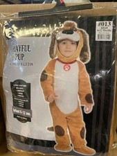 Playful Pup Deluxe Unisex Infant Puppy Dog Halloween Costume Infant 6-12 Month